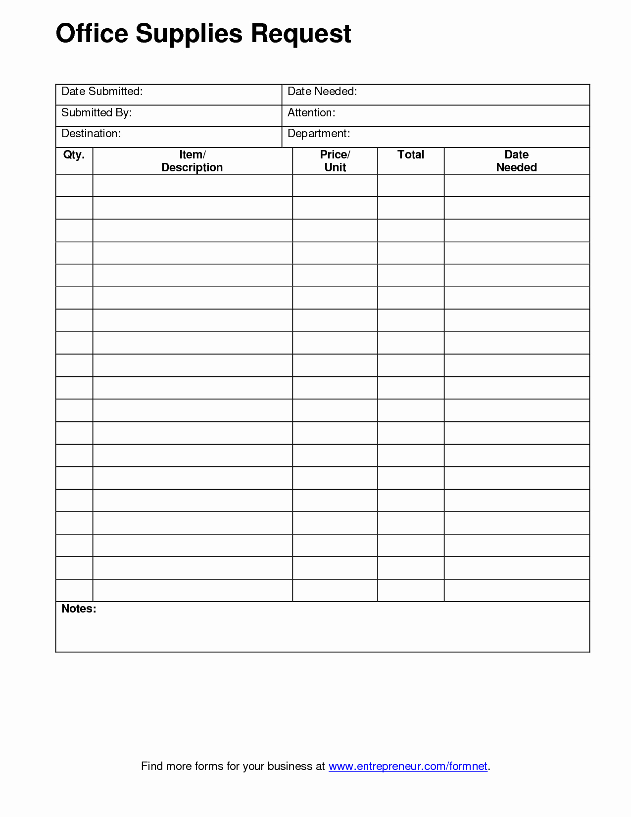 Office Supply order form Best Of Fice Supply order form Template