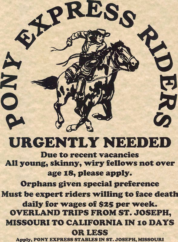 Old West Wanted Posters New Old West Wanted Posters Pony Express East and West