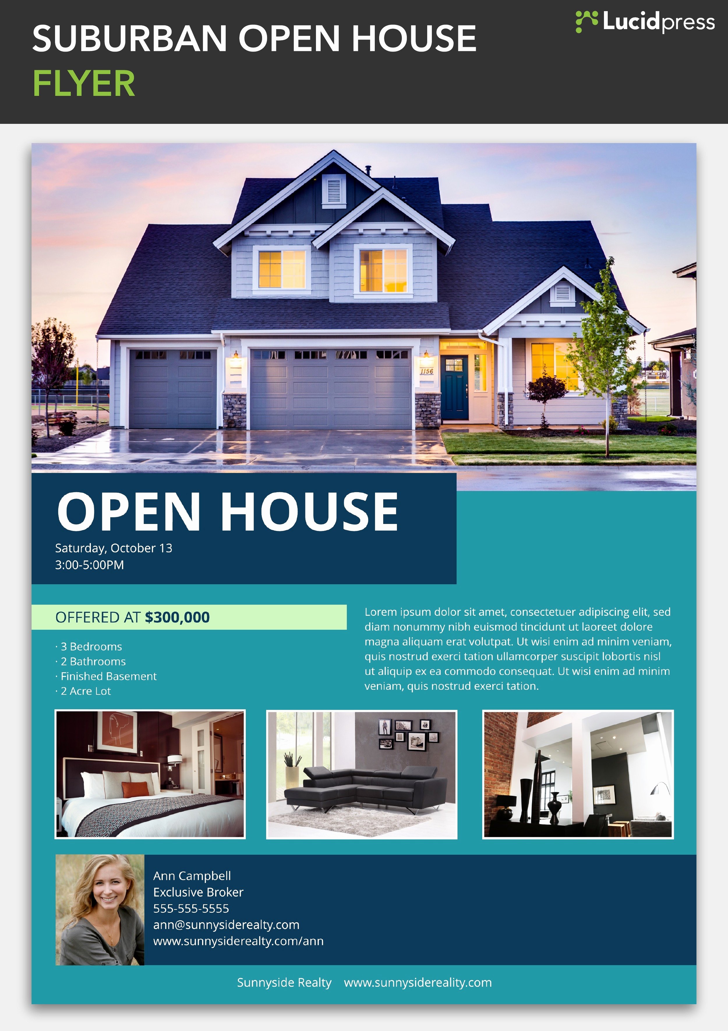 Open House Flyer Template Word Inspirational How to Build A social Media Campaign for Real Estate Templates Included