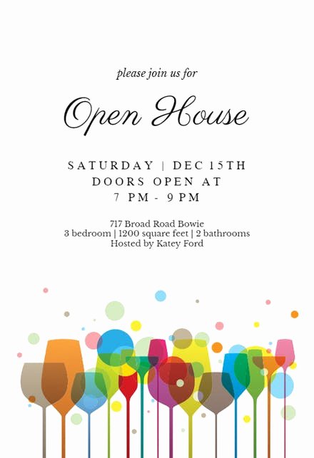 Open House Invitation Template Free Best Of Ambience Open House Invitation Template Free