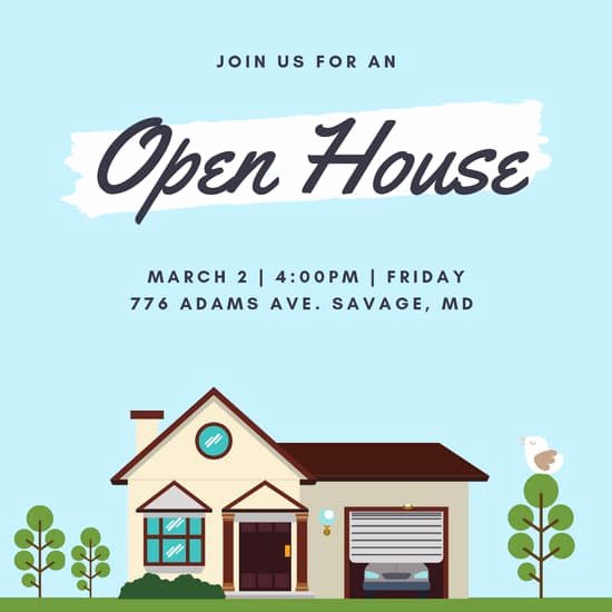 Open House Invitations Templates Best Of Customize 157 Open House Invitation Templates Online Canva