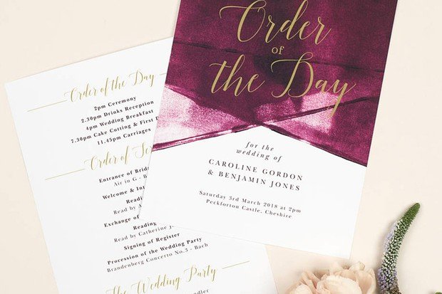 Order Of Service Template Inspirational Wedding order Of Service Templates Hitched
