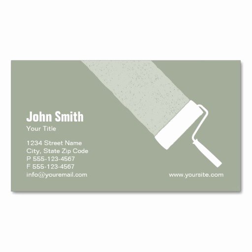 Painting Business Cards Ideas Inspirational Elegant Painting Business Cards