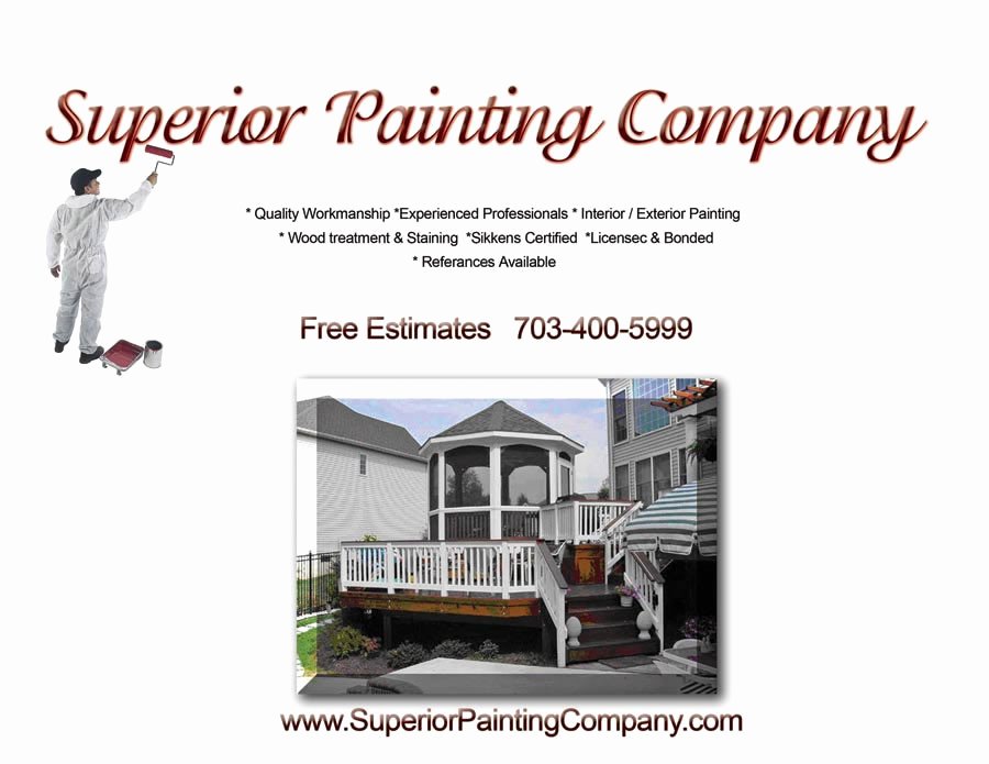 Painting Flyers Templates Free Fresh 7 Best Of Painting Business Flyers House Painting
