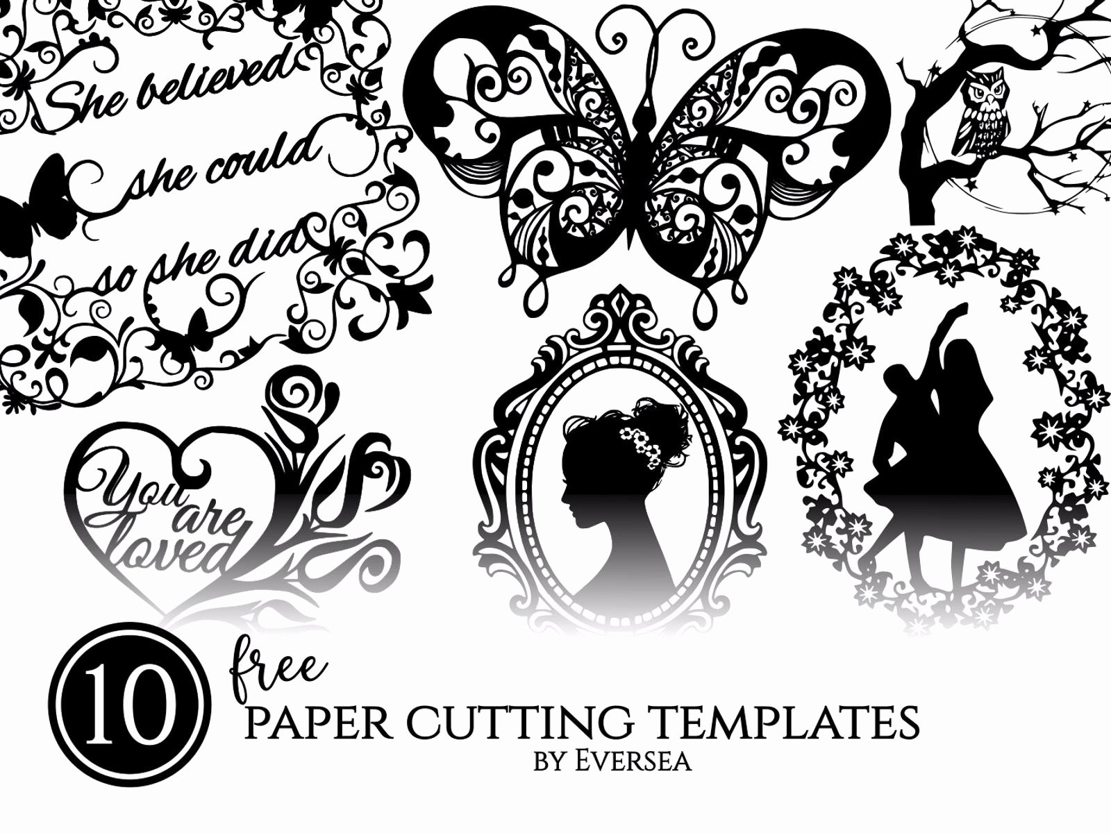 free project 10 free paper cutting templates printable