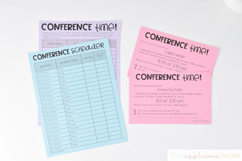 Parent Teacher Conference Request form Beautiful Rock Those Parent Teacher Conferences Like A Star