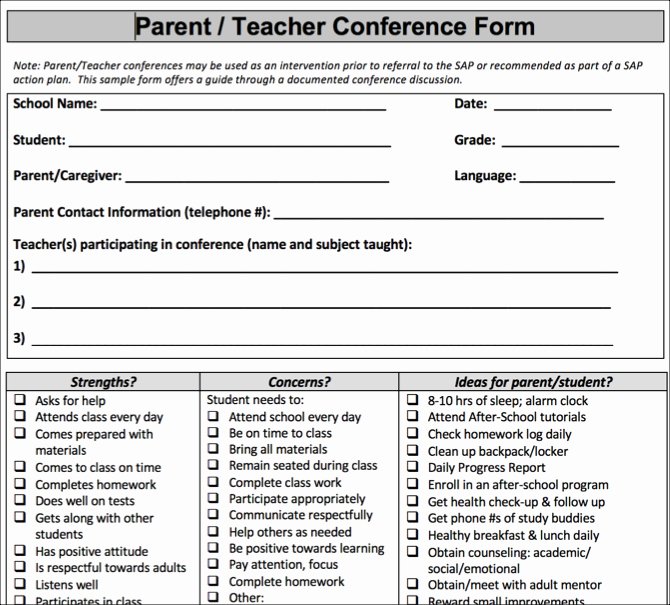 Parent Teacher Conference Schedule Template Elegant the Best Microsoft Fice Templates for Teachers Going Back to School