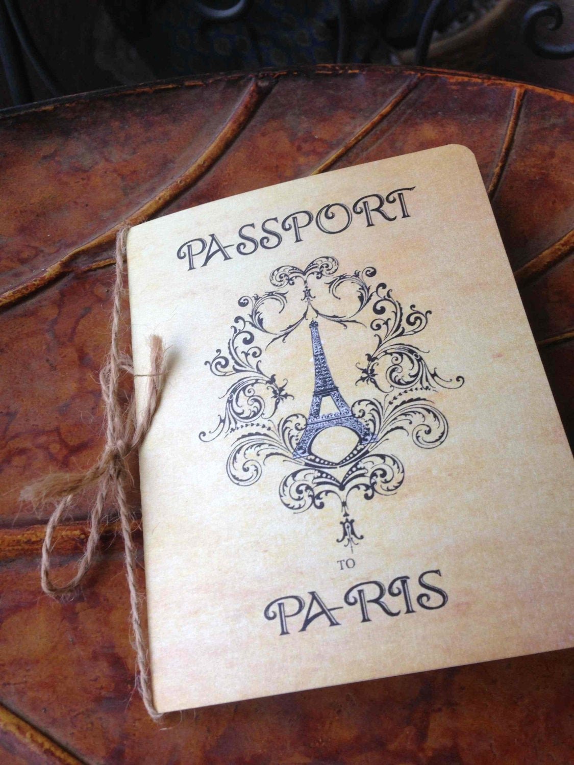 Paris Passport Invitation Template New Passport to Paris Invitation Passport Invitation Vintage