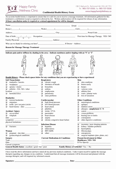 Patient Intake form Pdf New Patient forms Massage therapy Intake form Acupuntura
