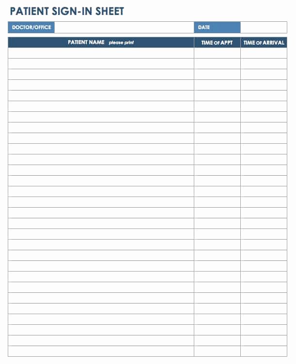 Patient Sign In Sheet Best Of Definitive Guide to Patient Management