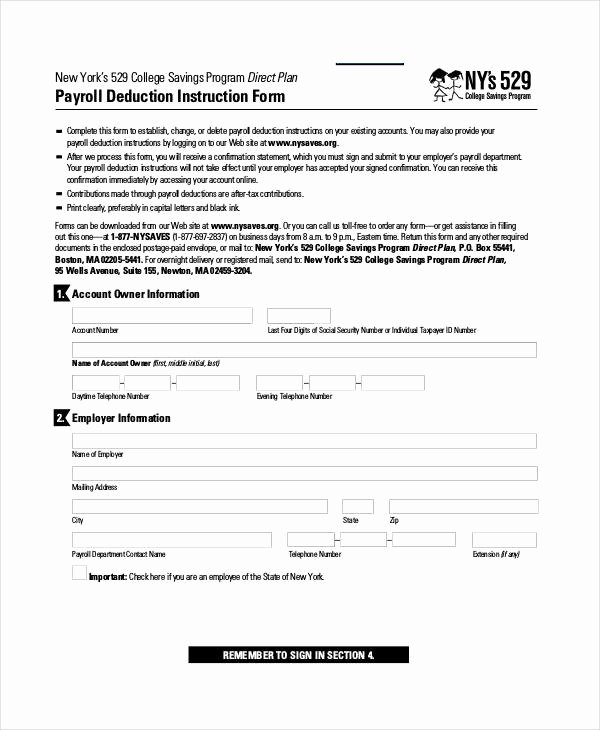 Payroll Deduction Authorization form Lovely Payroll Deduction form – Emmamcintyrephotography