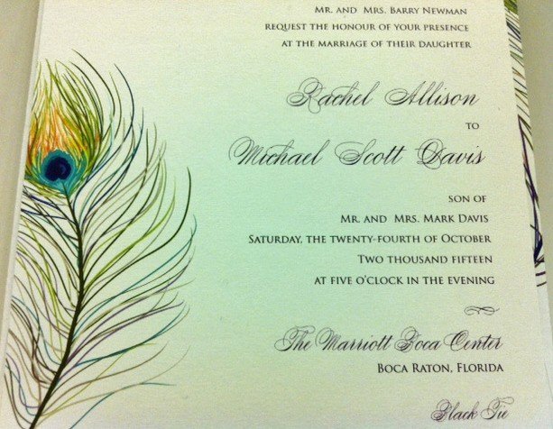 Peacock Feather Wedding Invitations Awesome Peacock Feather Save the Dates and Wedding Invitations at Hyegraph Embarcadero Financial