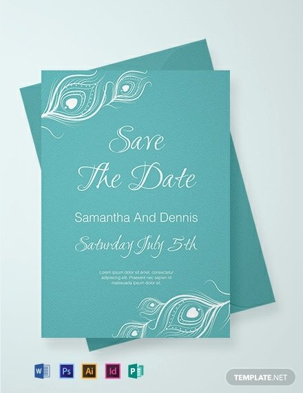 Peacock Invitations Template Free Awesome Free Elegant Peacock Wedding Invitation Template Download 767 Invitations In Psd Indesign