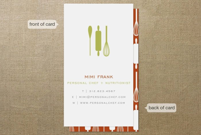 Personal Chef Business Cards Elegant 22 Creative Chefs Business Card Templates Psd Word Ai Pages