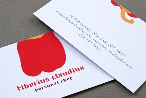 Personal Chef Business Cards Inspirational 10 Creative Chef Business Card Examples Mow Design