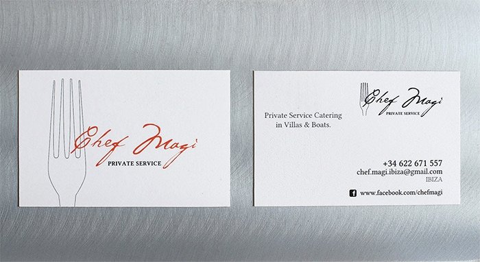 Personal Chef Business Cards Inspirational 22 Creative Chefs Business Card Templates Psd Word Ai Pages