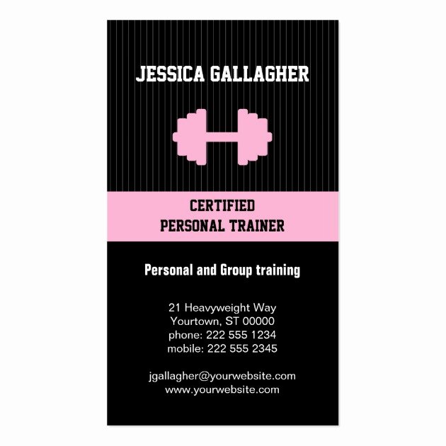 Personal Trainer Business Card Ideas Best Of Personal Trainer Business Card