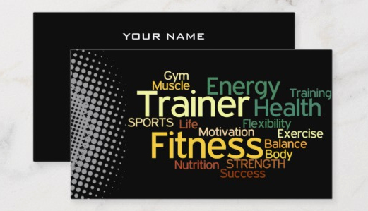 Personal Training Business Cards Lovely top 27 Personal Trainer Business Cards Tips