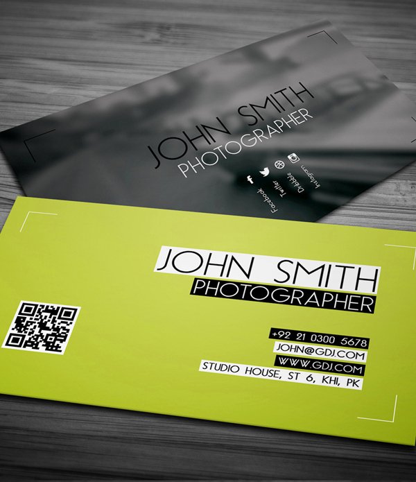 Photography Business Card Template Fresh Free Business Cards Psd Templates Print Ready Design Freebies