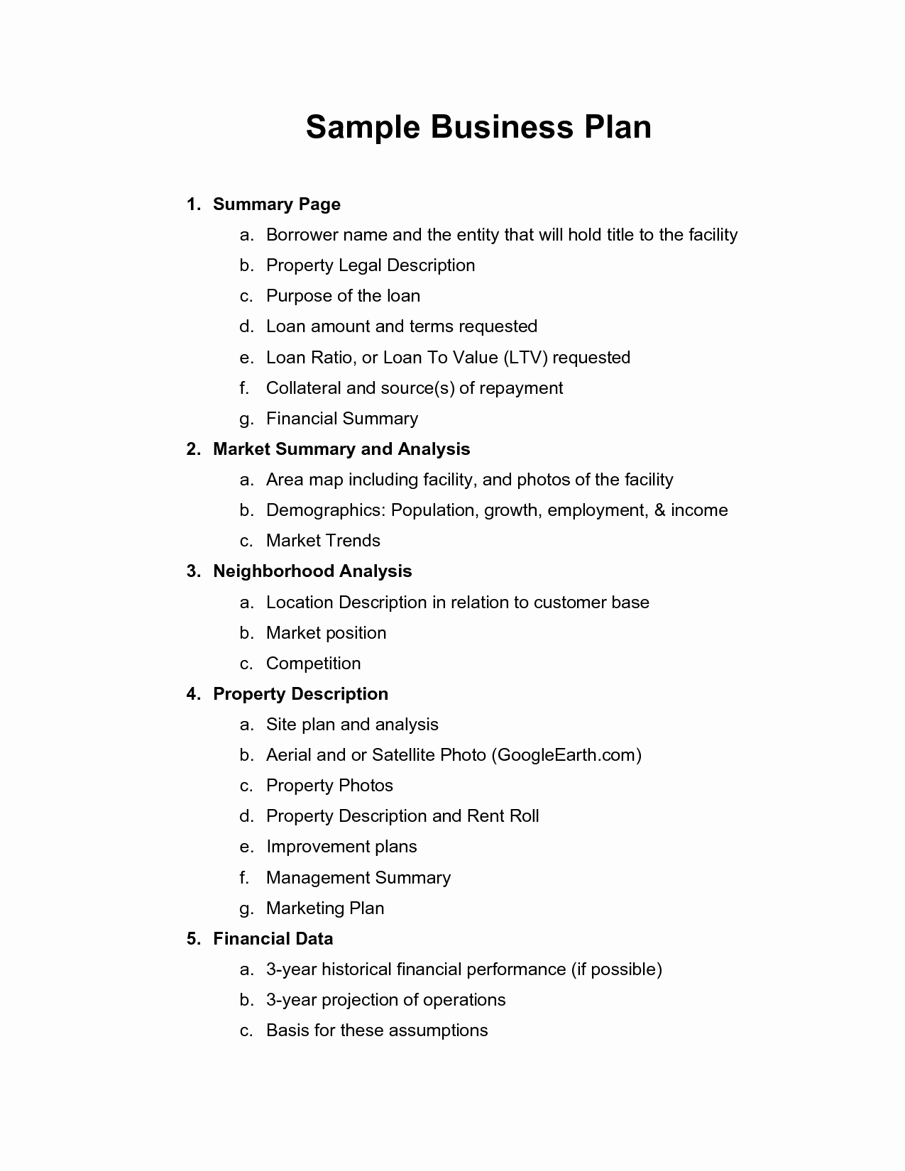 Photography Business Plan Pdf Awesome Free Printable Business Plan Sample form Generic