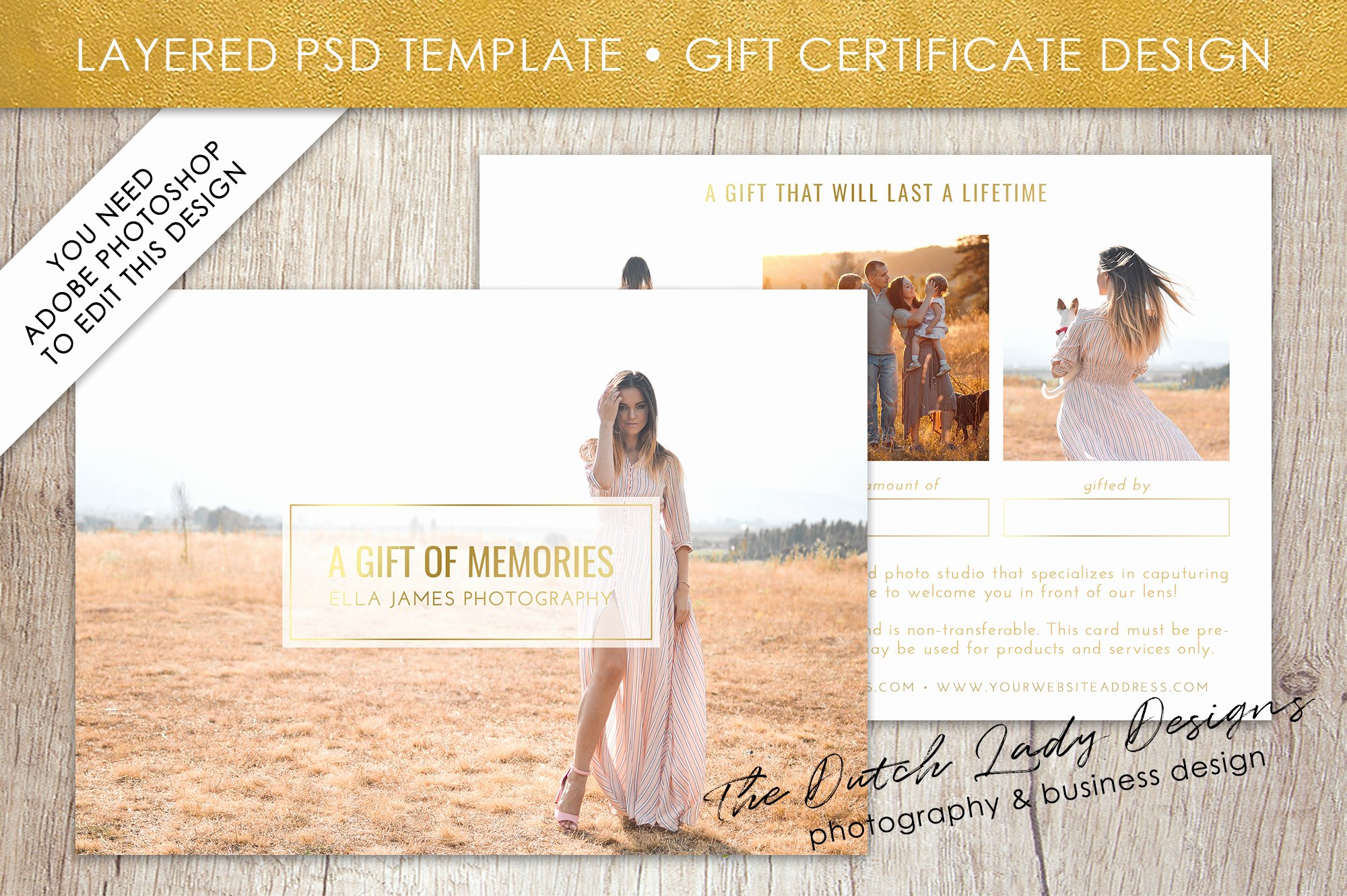 Photography Gift Certificate Wording Best Of Graphy Gift Certificate Template Gift Card Layered Psd Files Design 31