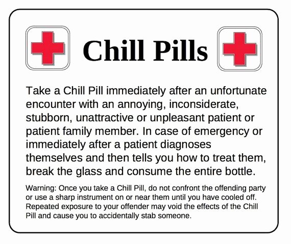 Pill Bottle Labels Templates Elegant Chill Pill for Doctors Self Adhesive Labels for by Scripture Ts Molly S 50th