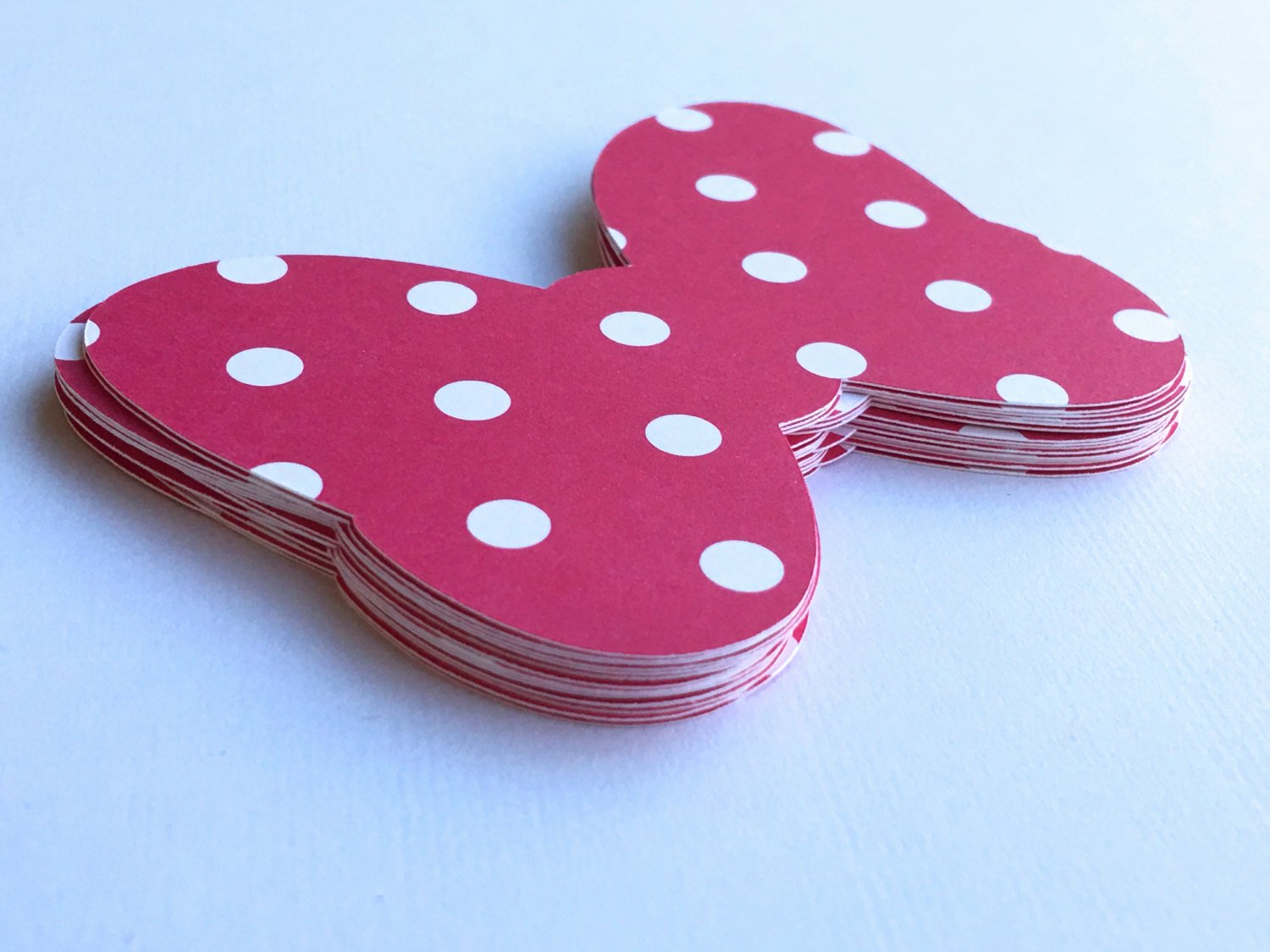 Pink Minnie Mouse Bow Beautiful Minnie Mouse Bows Pink and White Polka Dot Bows Red Polka