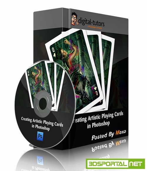 Playing Card Template Photoshop Elegant Creating Artistic Playing Cards In Shop 3ds Portal Cg Resources for Artists