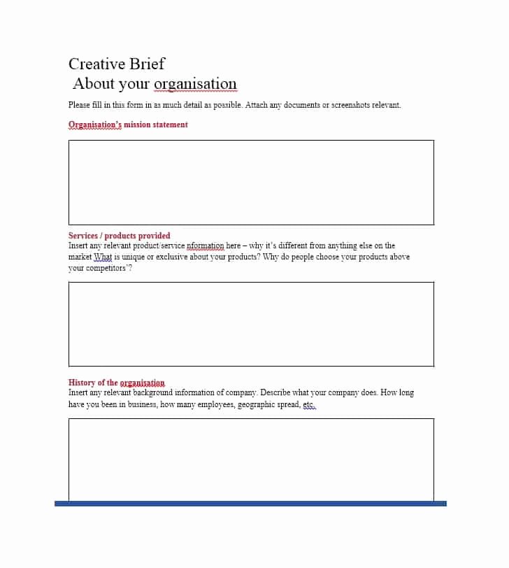 Policy Brief Template Download Inspirational 40 Creative Brief Templates &amp; Examples Template Lab