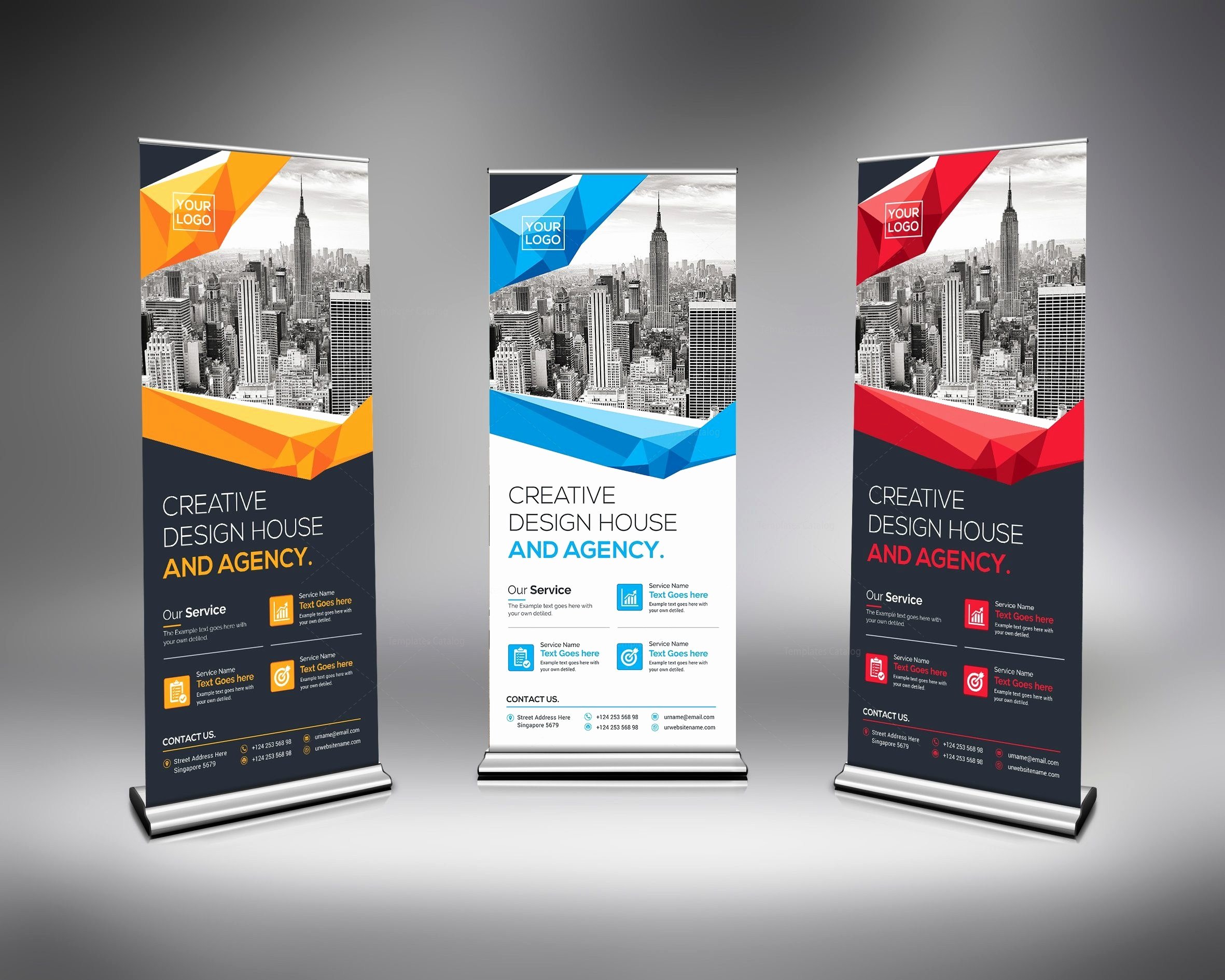 Pop Up Banner Templates Awesome Excellent Rollup Banner Template Template Catalog