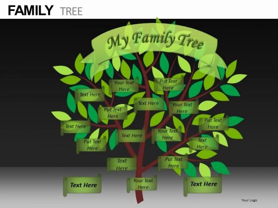 Powerpoint Family Tree Template Lovely Free Editable Family Tree Template