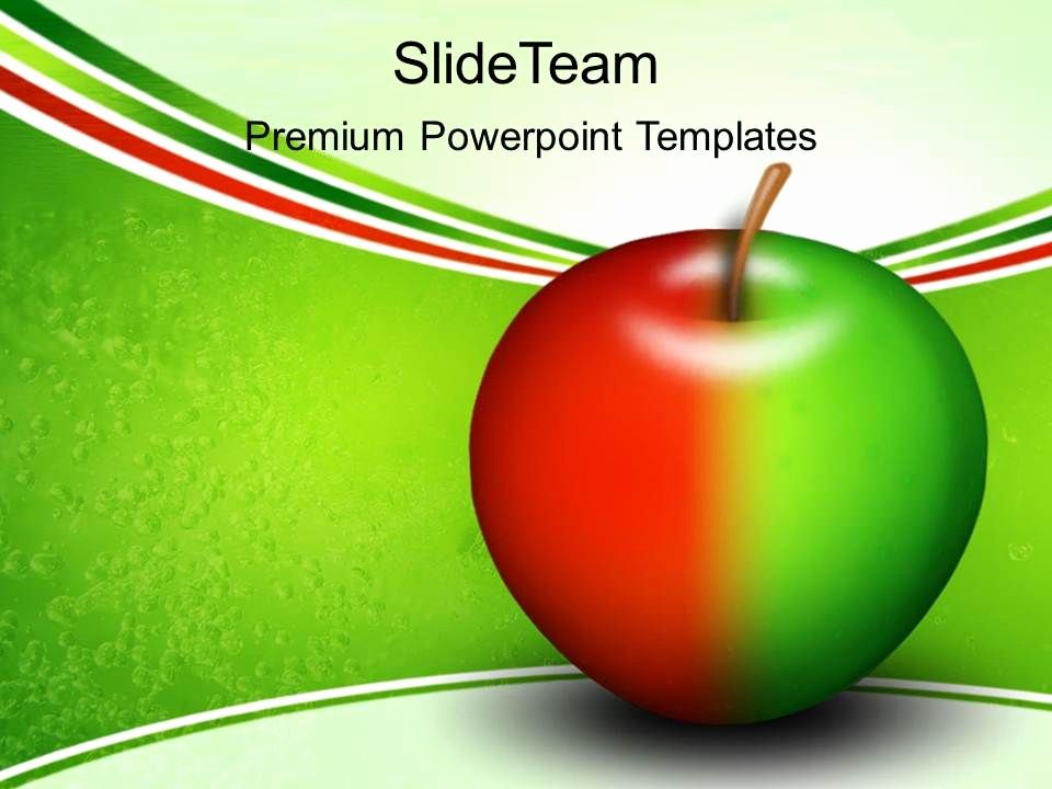 Ppt Templates for Mac Beautiful Health Powerpoint Templates Free Colored Apple Education