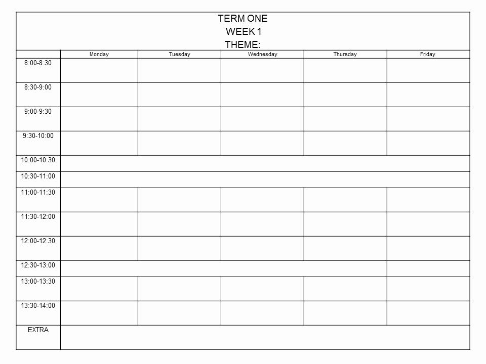 Prep Sheets for Kitchen Inspirational Weekly Prep Template – Teacha