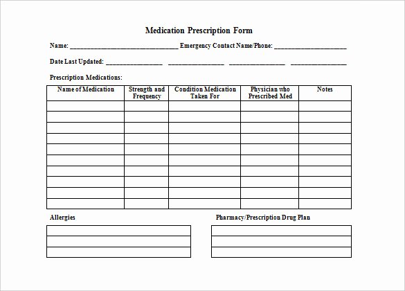Prescription Label Template Microsoft Word Fresh 22 Doctors Note Templates Free Sample Example format – Teplates for Every Day