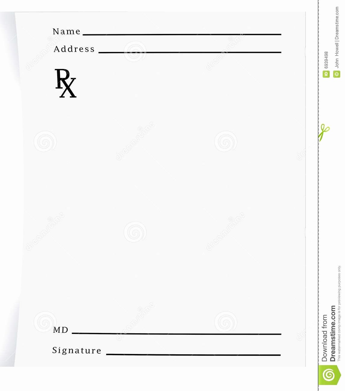 Prescription Label Template Microsoft Word New Prescription Pad Blank Download From Over 27 Million High Quality Stock S
