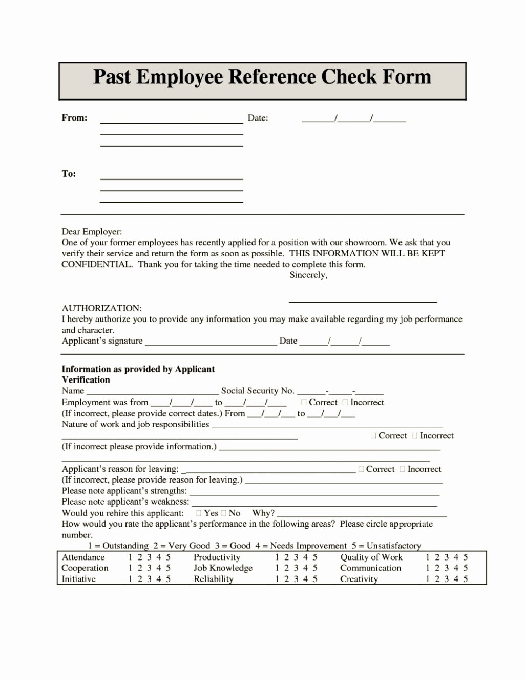 Previous Employment Verification form Elegant Apartment Tenant Employment Verification form 1 Past Picture Printable Resume Sample Fmcsa