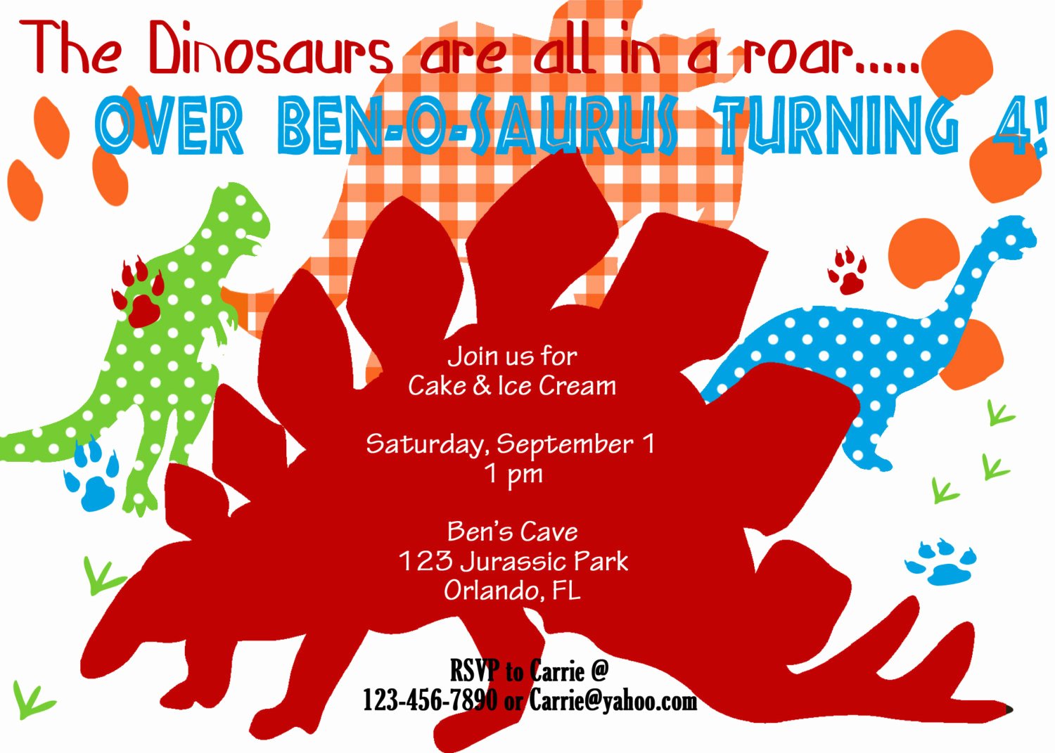 Printable Dinosaur Birthday Invitations Elegant Dinosaur Invitation Printable Birthday Party by Luvbugdesign