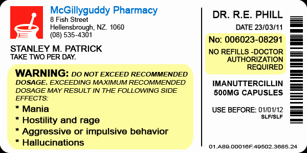 Printable Fake Prescription Labels Inspirational Medicine Bottle Label Template