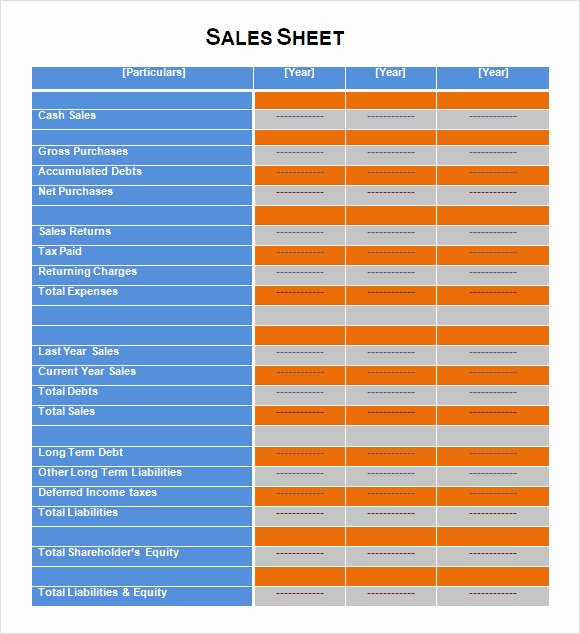 Product Data Sheet Template Inspirational Free 7 Sales Sheet Samples In Google Docs Google Sheets Ms Excel Ms Word