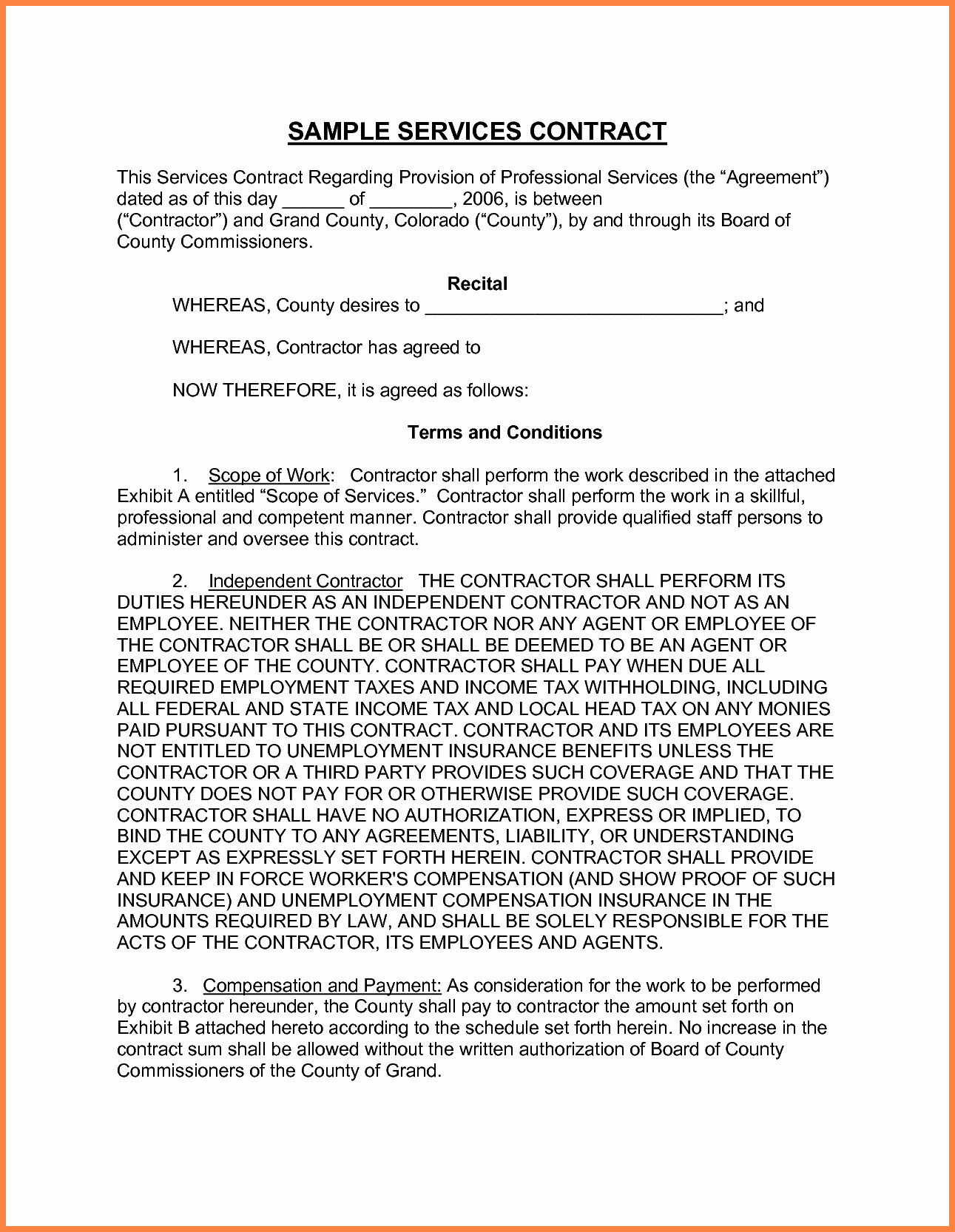 Professional Services Agreement Template Inspirational 9 Professional Service Agreement Template