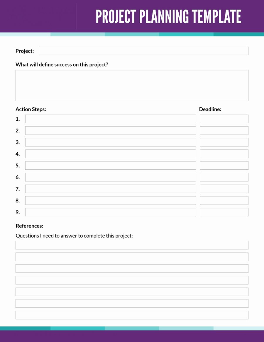 Project Outline Template Word Elegant 48 Professional Project Plan Templates [excel Word Pdf