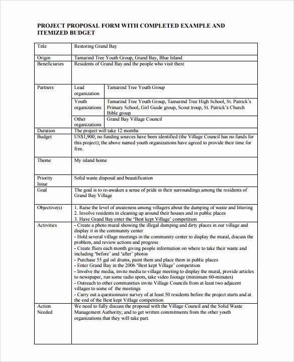 Project Proposal format for Student Inspirational Free 22 Sample Project Proposal Templates In Google Docs Ms Word Page
