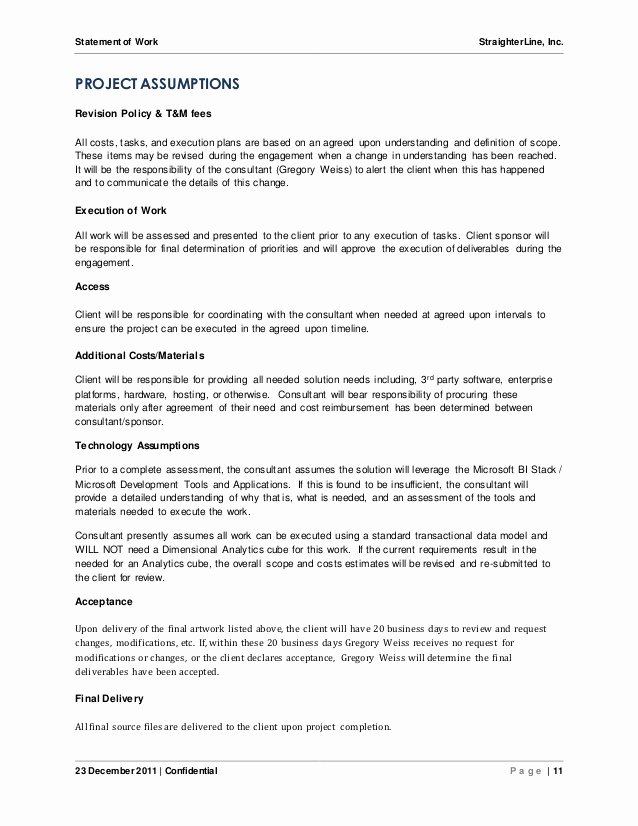 Project Scope Statement Example Pdf Awesome software Project Scope Example