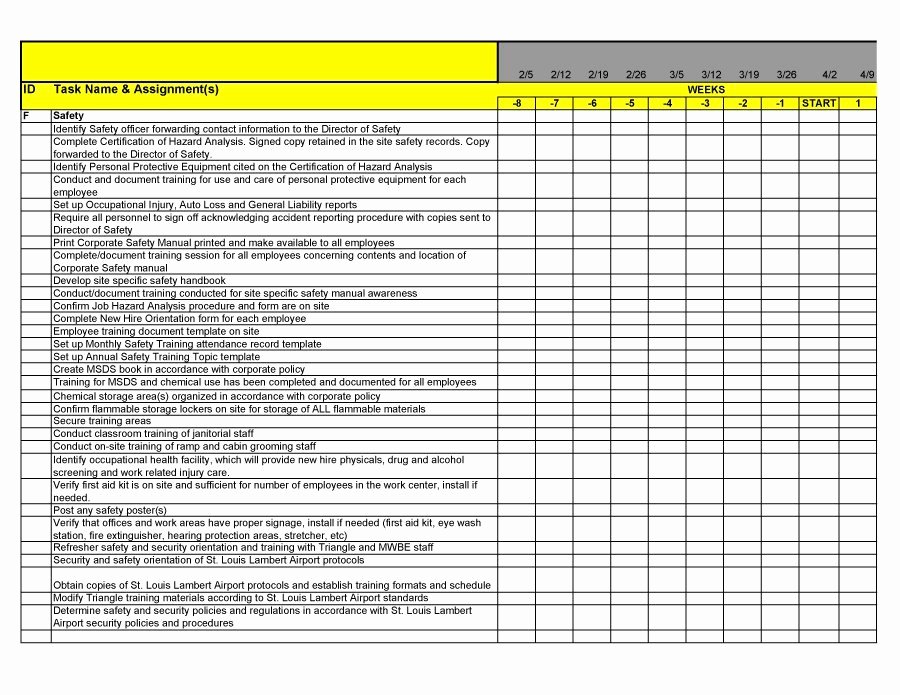 Project Transition Plan Template Excel Elegant Transition Plan Template