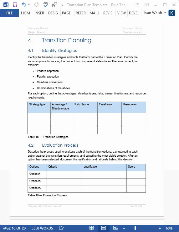 Project Transition Plan Template Excel Lovely Transition Plan Template Ms Word Excels – Templates forms Checklists for Ms Fice and