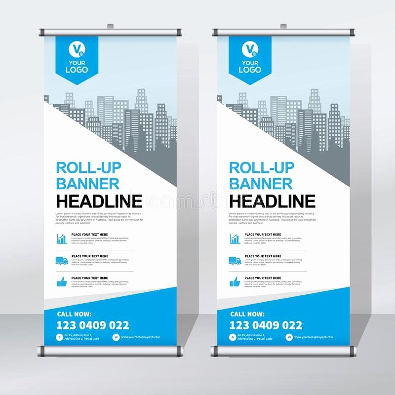 Pull Up Banner Design Awesome Roll Up Banner Design Template Vertical Abstract Background Pull Up Design Modern X Banner