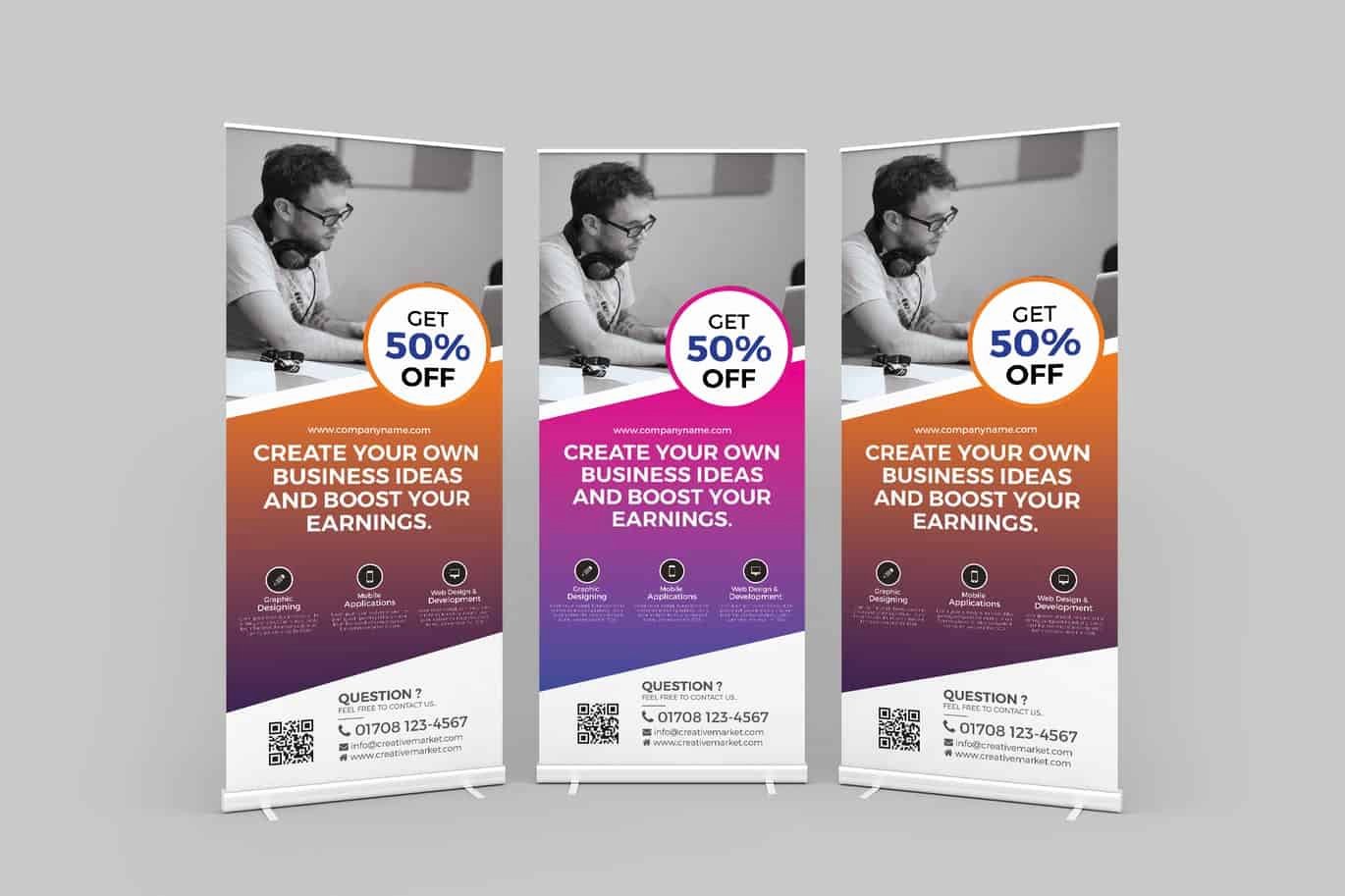 Pull Up Banner Design New Pull Up Banner Design Services In Singapore