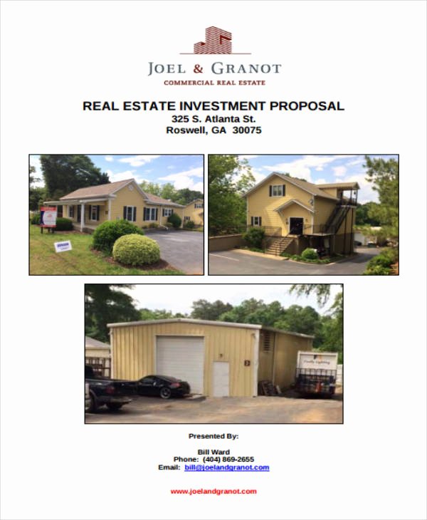 Real Estate Investment Proposal Beautiful 12 Real Estate Investment Proposal Templates Pdf Word