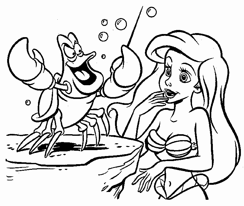 Realistic Mermaid Coloring Pages Unique Free Printable Little Mermaid Coloring Pages for Kids