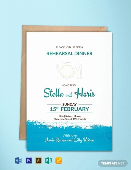 Rehearsal Dinner Invitation Template Word Elegant Free Rehearsal Dinner Invitation Template Word Psd Indesign Apple Pages